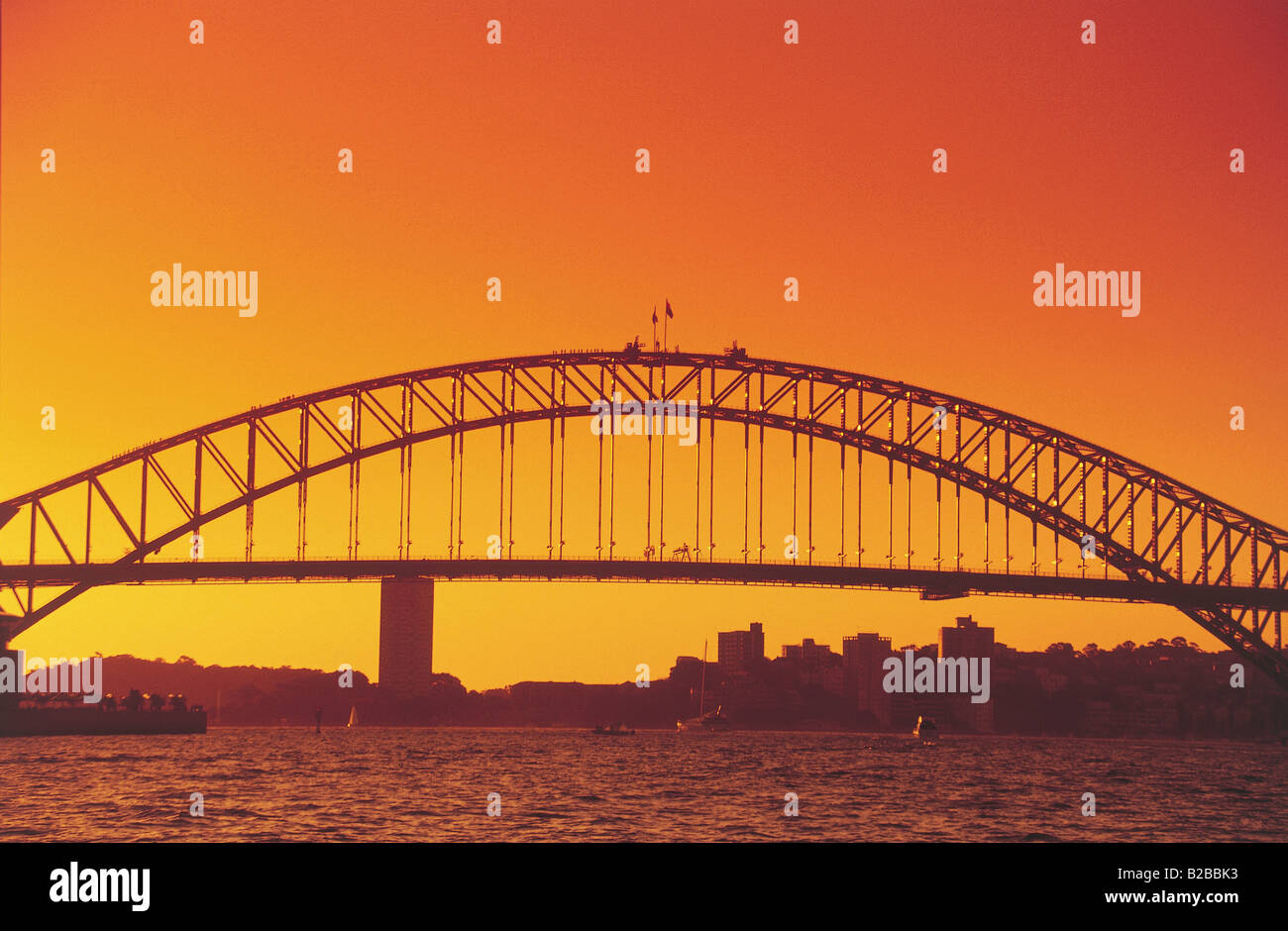 Harbour Bridge Sydney N S W Australia Stock Photo