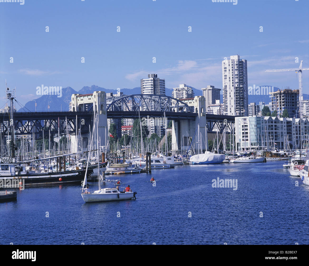 Granville Island Vancouver British Columbia Canada Stock Photo Alamy