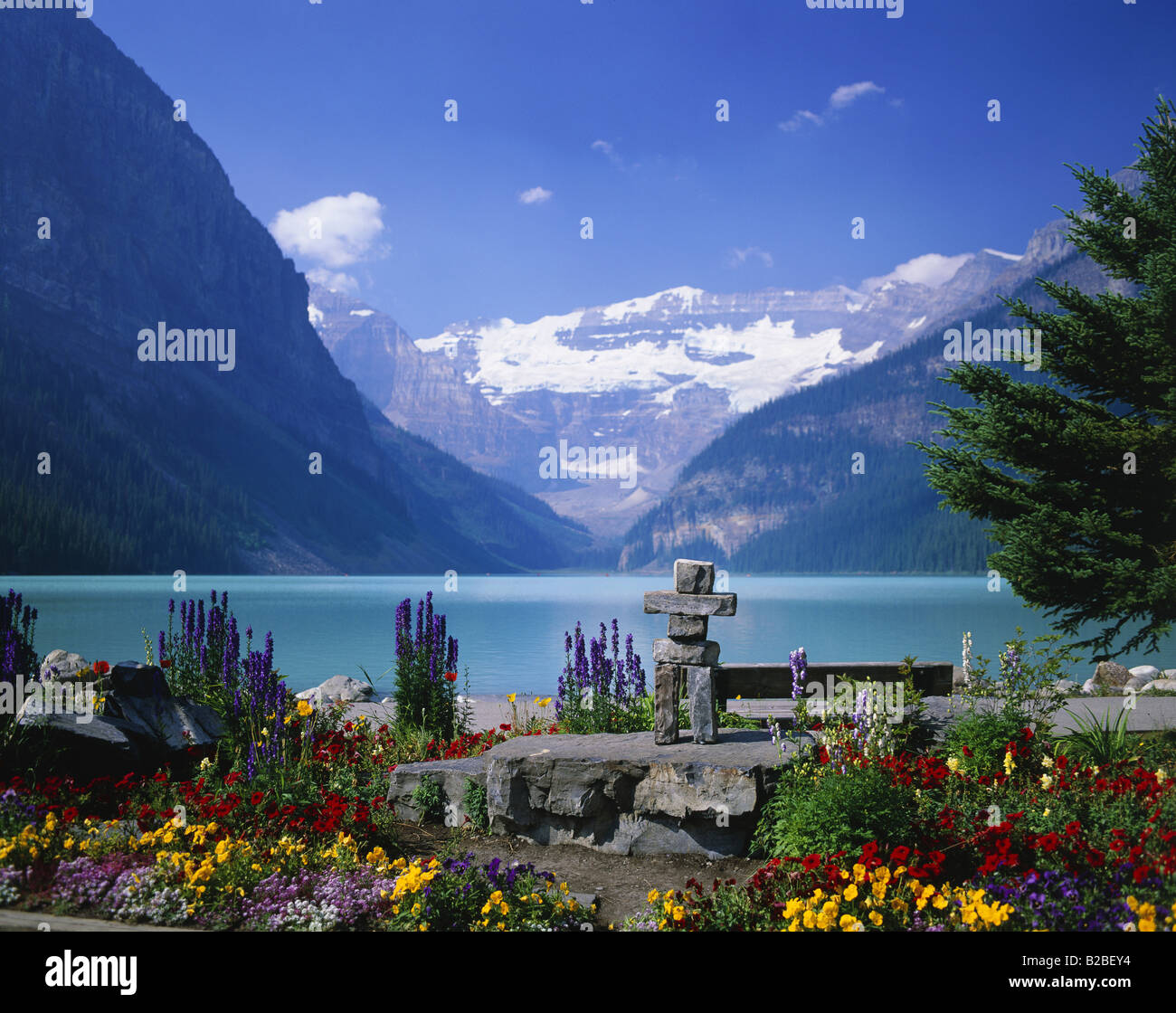 Lake Louise Banff National Park Alberta Canada Stock Photo - Alamy