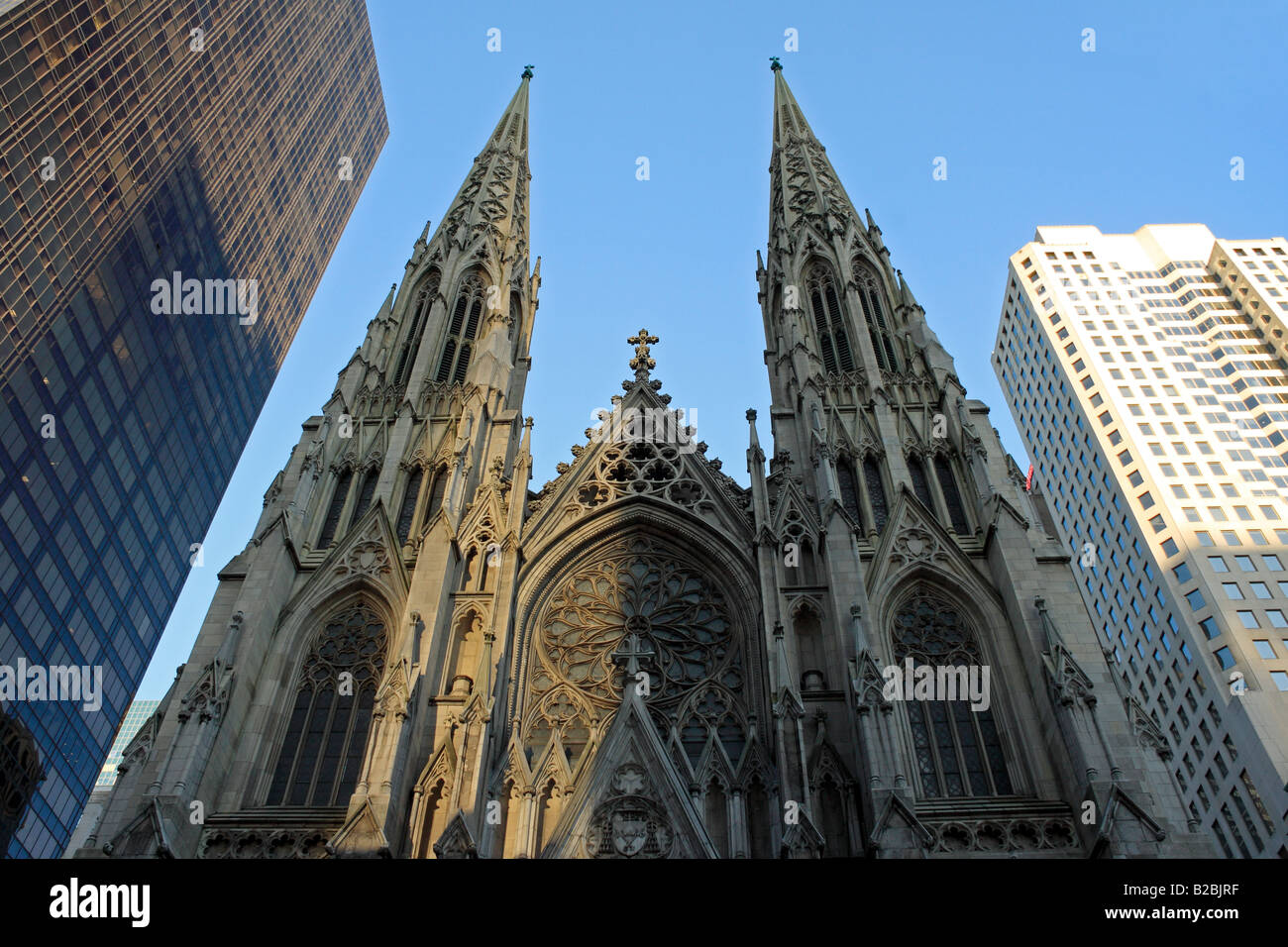 Saint-Patrick's Cathedral - New York City, USA Stock Photo