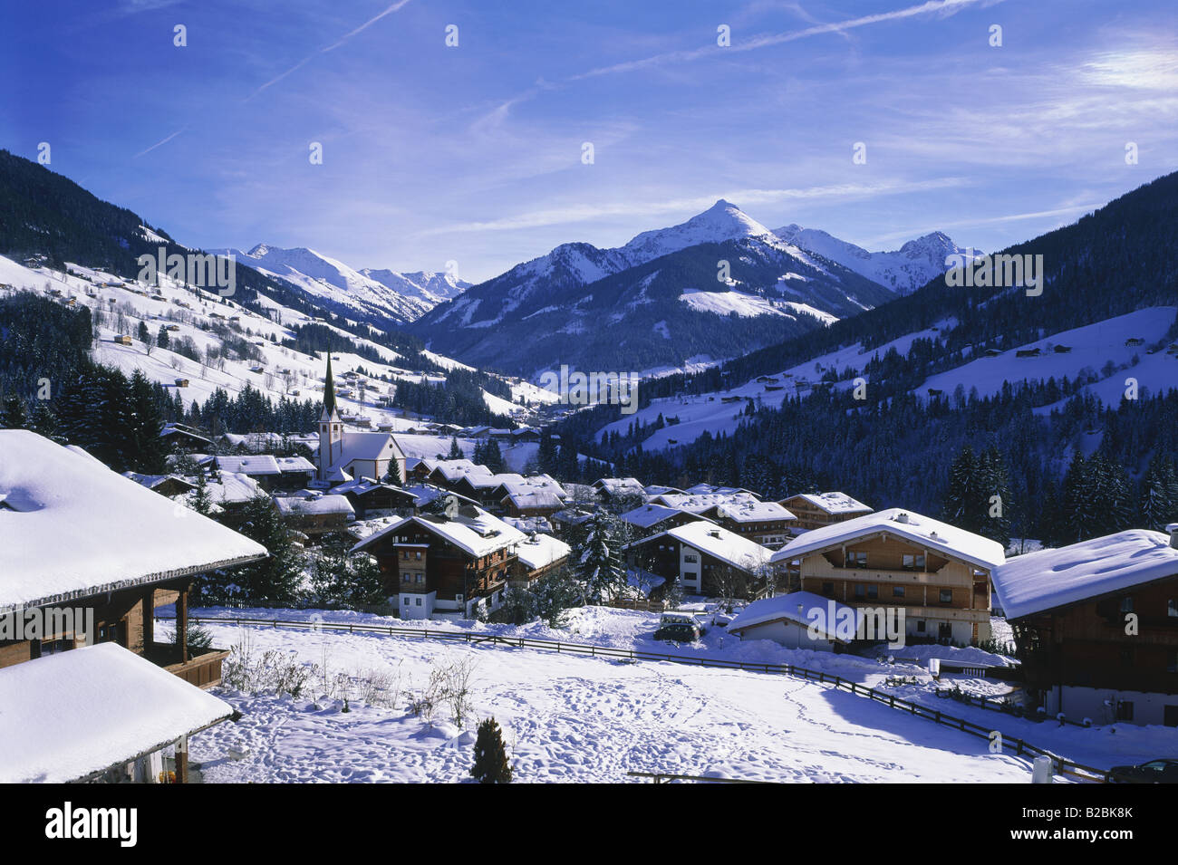Alpbach Tirol Austria Stock Photo