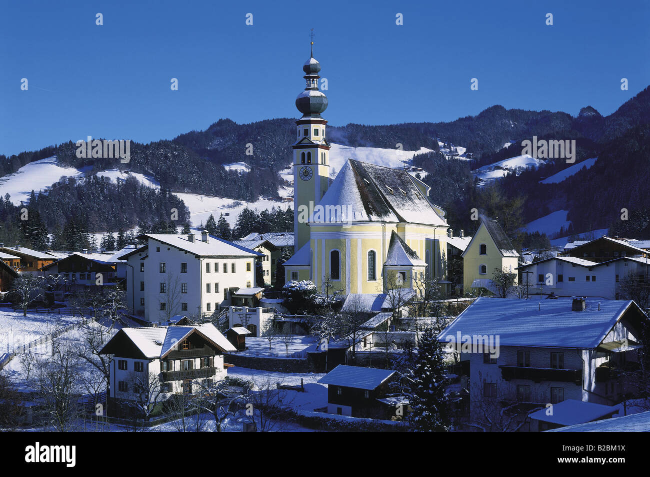 Reith im Alpbachtal Tirol Austria Stock Photo