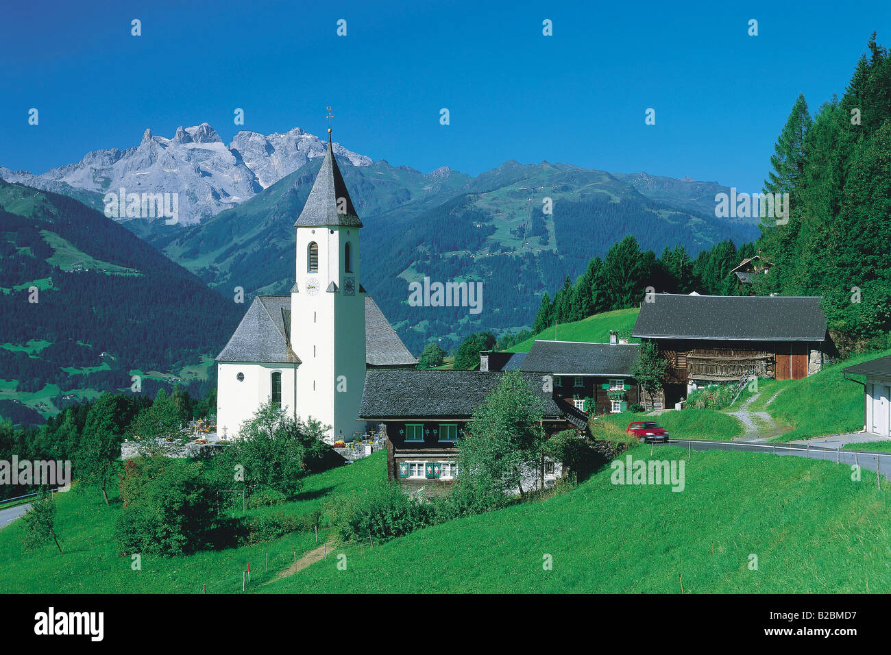 Innerberg Vorarlberg Austria Stock Photo