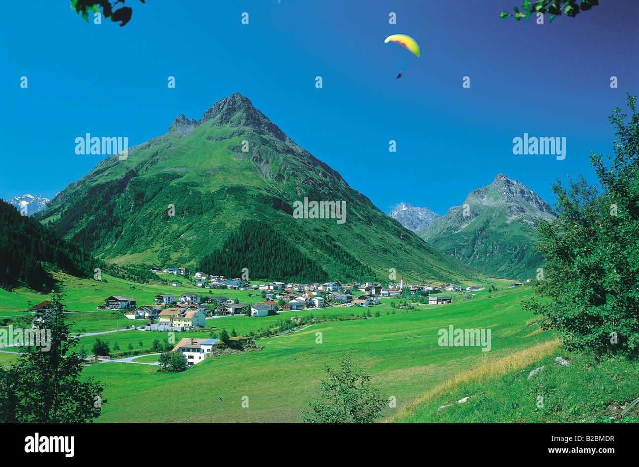 Galtur Tirol Austria Stock Photo Alamy
