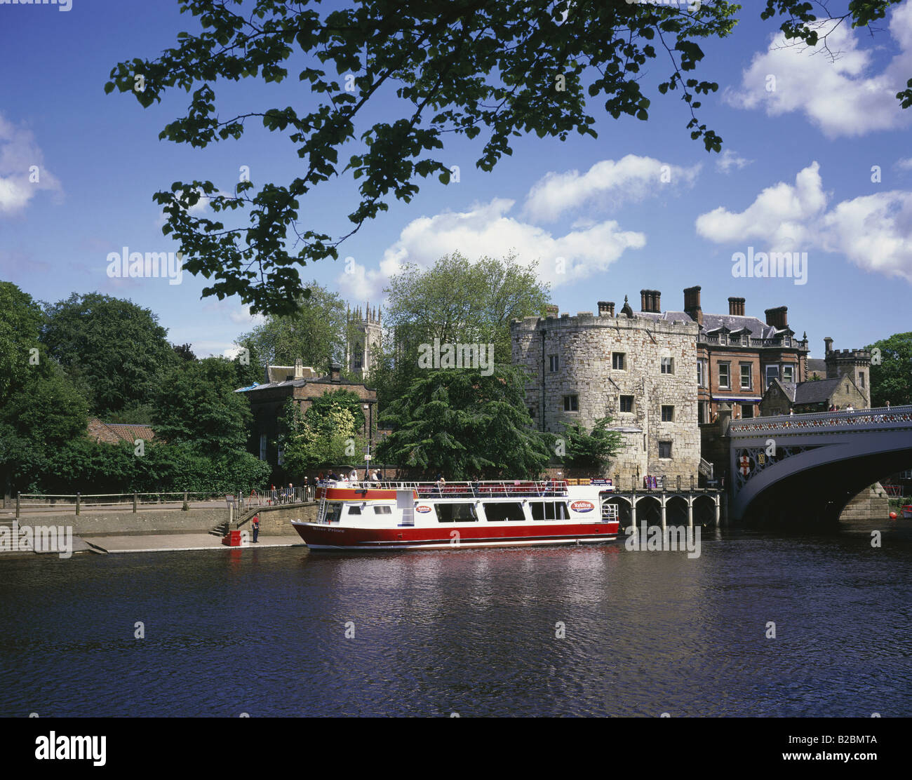 River Ouse York Yorkshire England Stock Photo Alamy