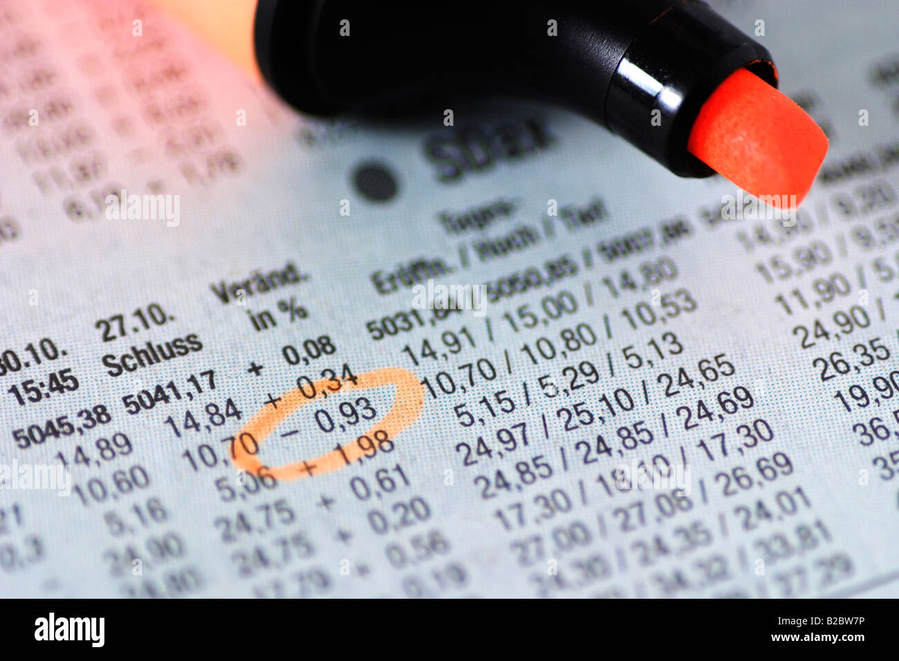 Exchange chart hi-res stock photography and images - Alamy