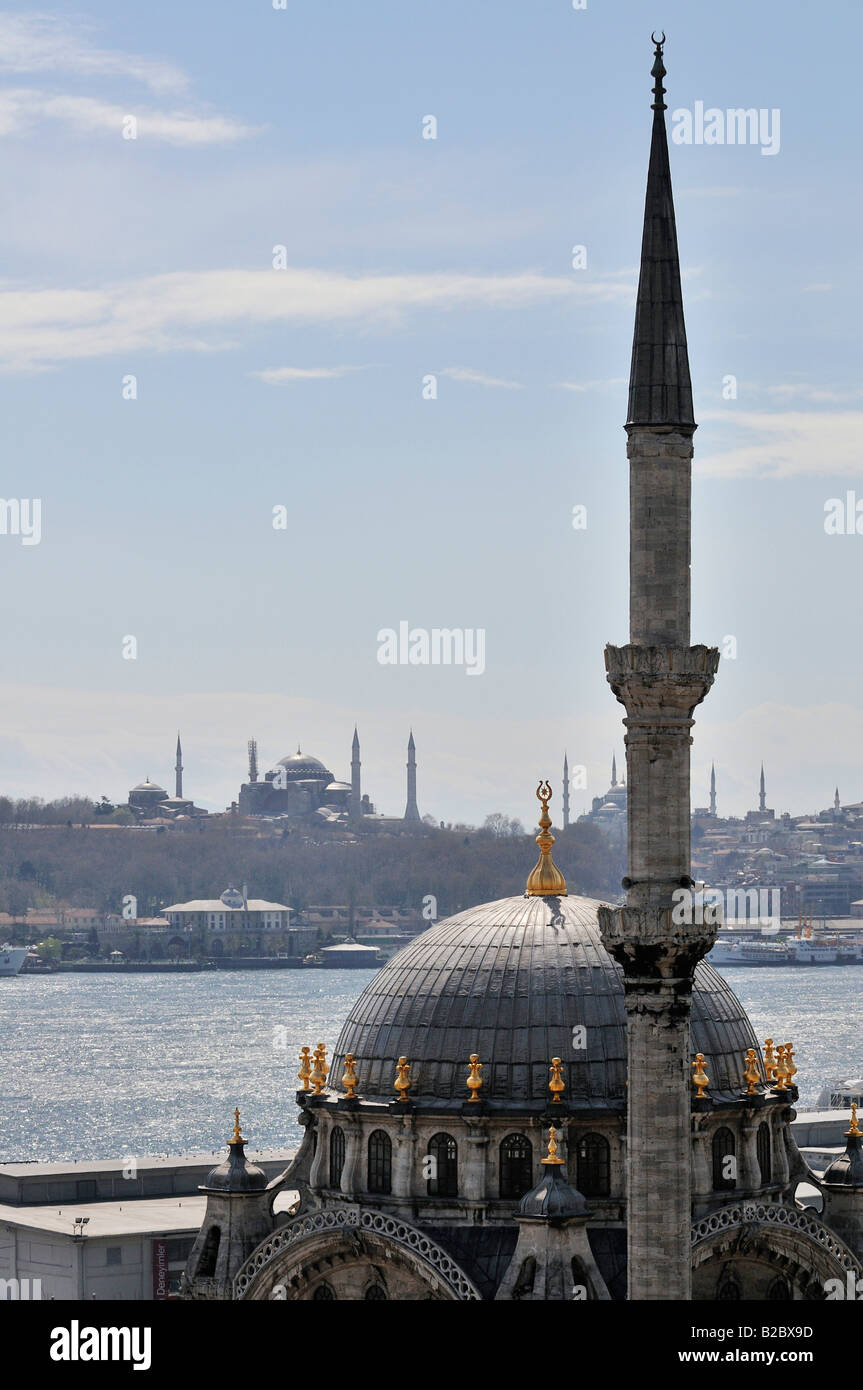 Mosques, Istanbul, Turkey Stock Photo