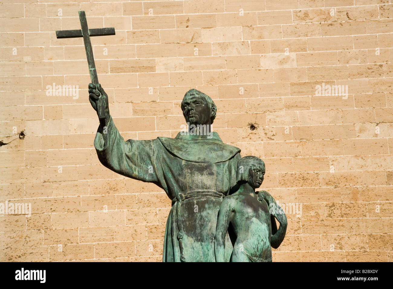 Palma de Mallorca, Fray Junípero Serra statue, founder of San Francisco