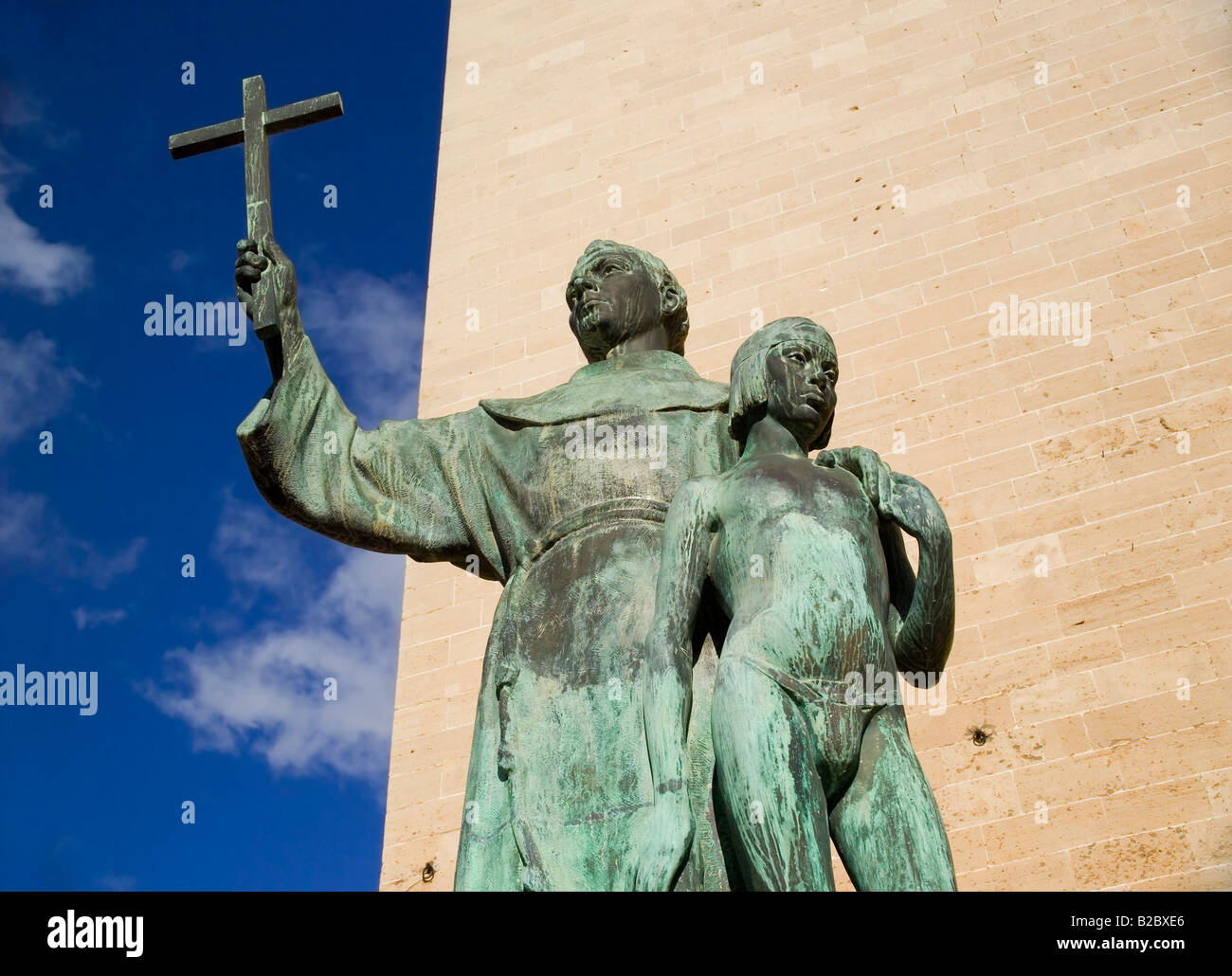 Palma de Mallorca, Fray Junípero Serra statue, founder of San Francisco