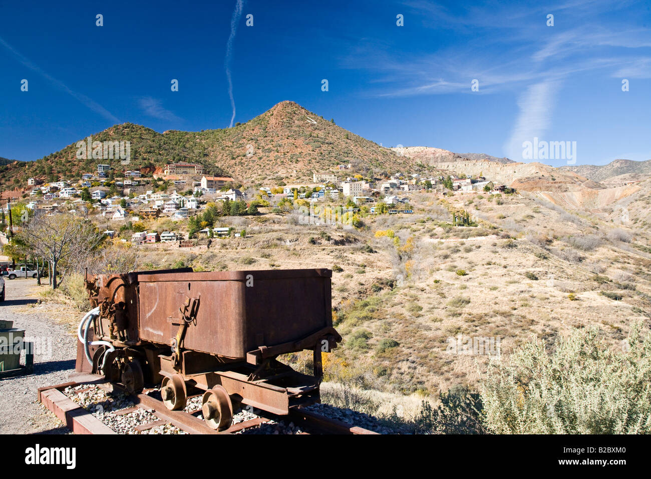 USA Arizona Jerome Former copper mining town now only lightly populated
