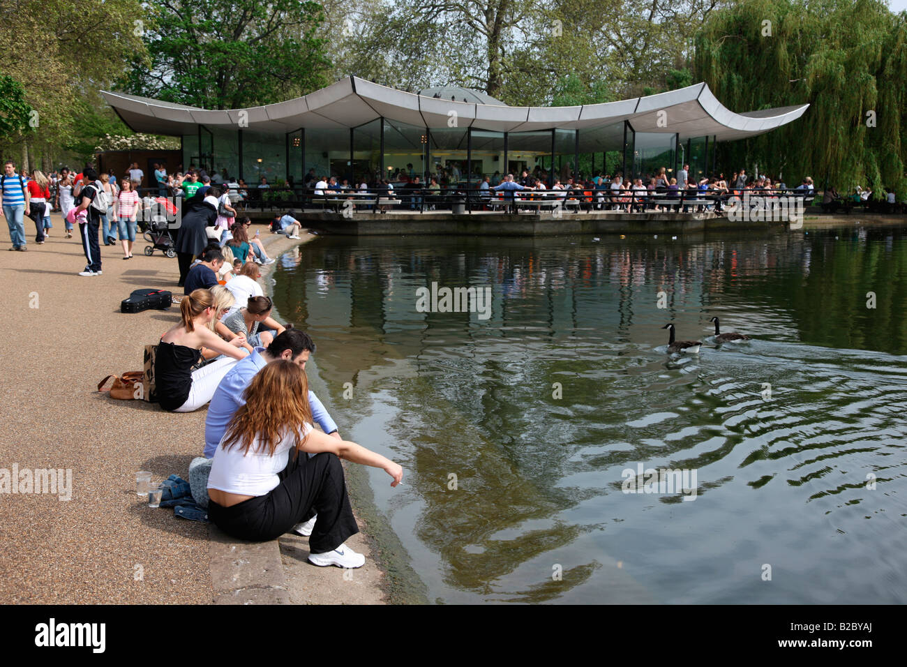 Leisure activities in Hyde Park, London, England, Great Britain, Europe Stock Photo