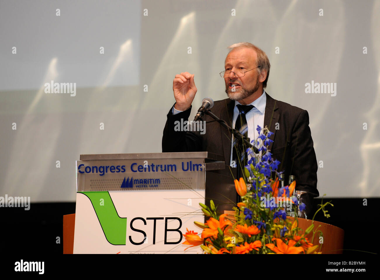 Rainer BRECHTKEN, president of DTB, Deutscher Turnerbund or German Gymnastics Federation and the STB, Schwaebischer Turnerbund  Stock Photo