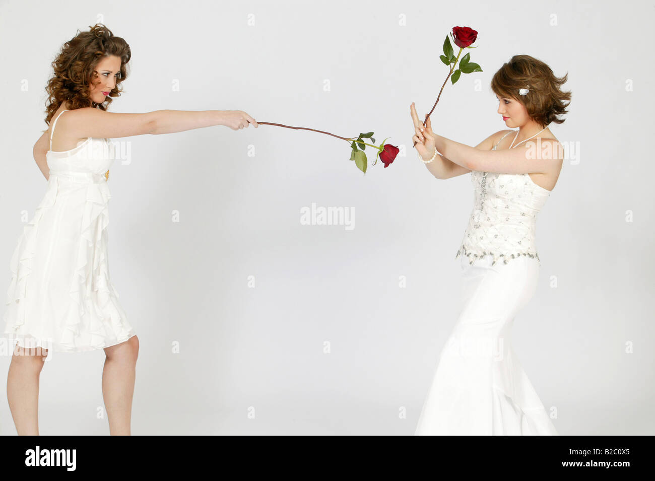 Battle of the brides hi-res stock photography and images - Alamy