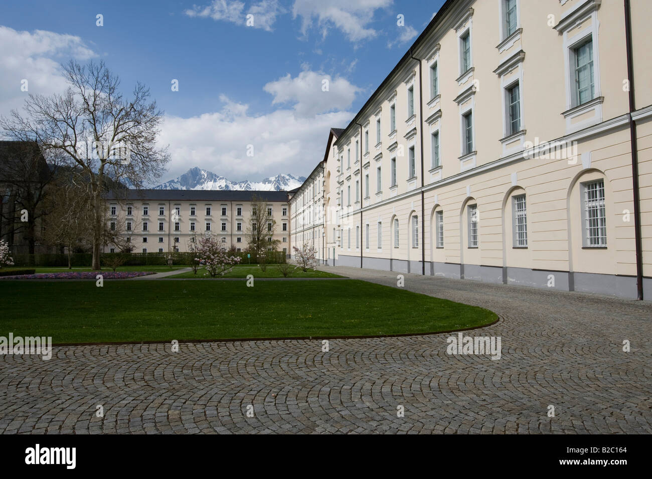 Benedinktinerabtei, Benedictine Abbey Library, Admont, Styria, Austria, Europe Stock Photo