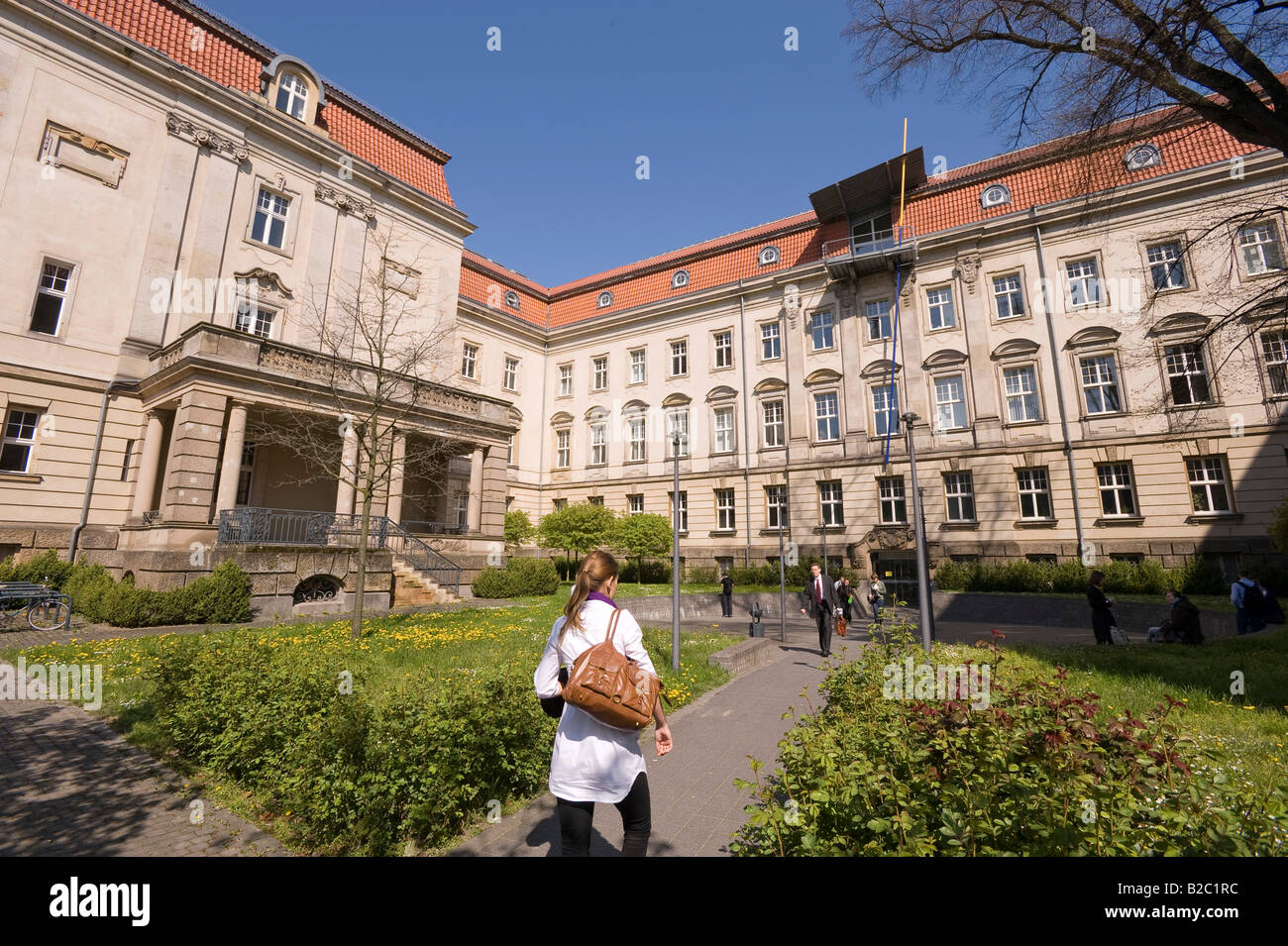 Viadrina European University, Frankfurt/Oder, Brandenburg, Germany, Europe Stock Photo
