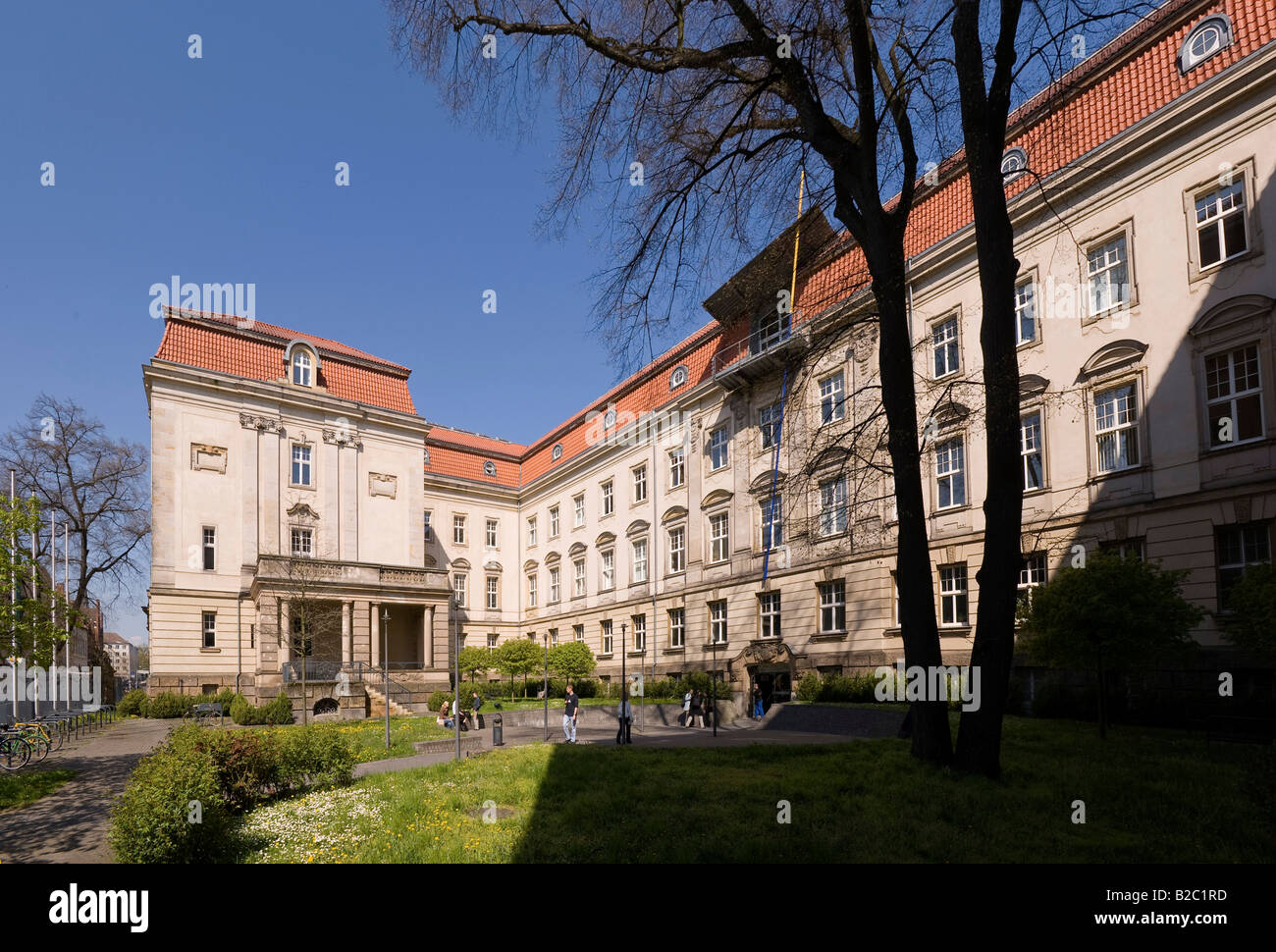 Viadrina European University, Frankfurt/Oder, Brandenburg, Germany, Europe Stock Photo