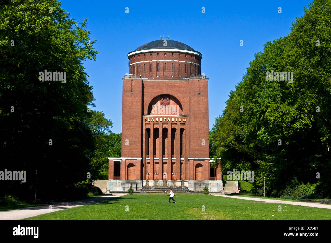 Planetarium, Observatory, City Park, Hamburg, Germany, Europe Stock Photo