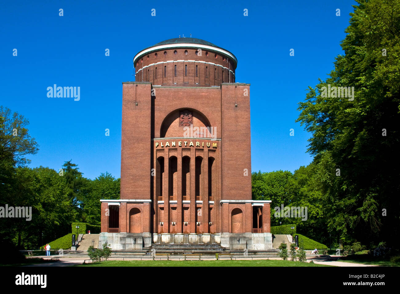 Planetarium, Observatory in Hamburg city park, Hanseatic city of Hamburg, Germany, Europe Stock Photo