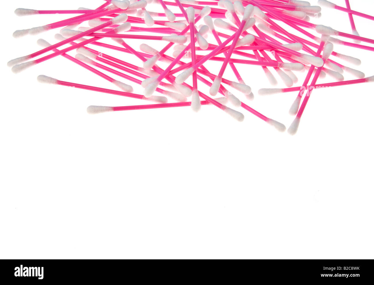 pink red rose cottonwool tip cotton swab cotton bud QTip cottonwool