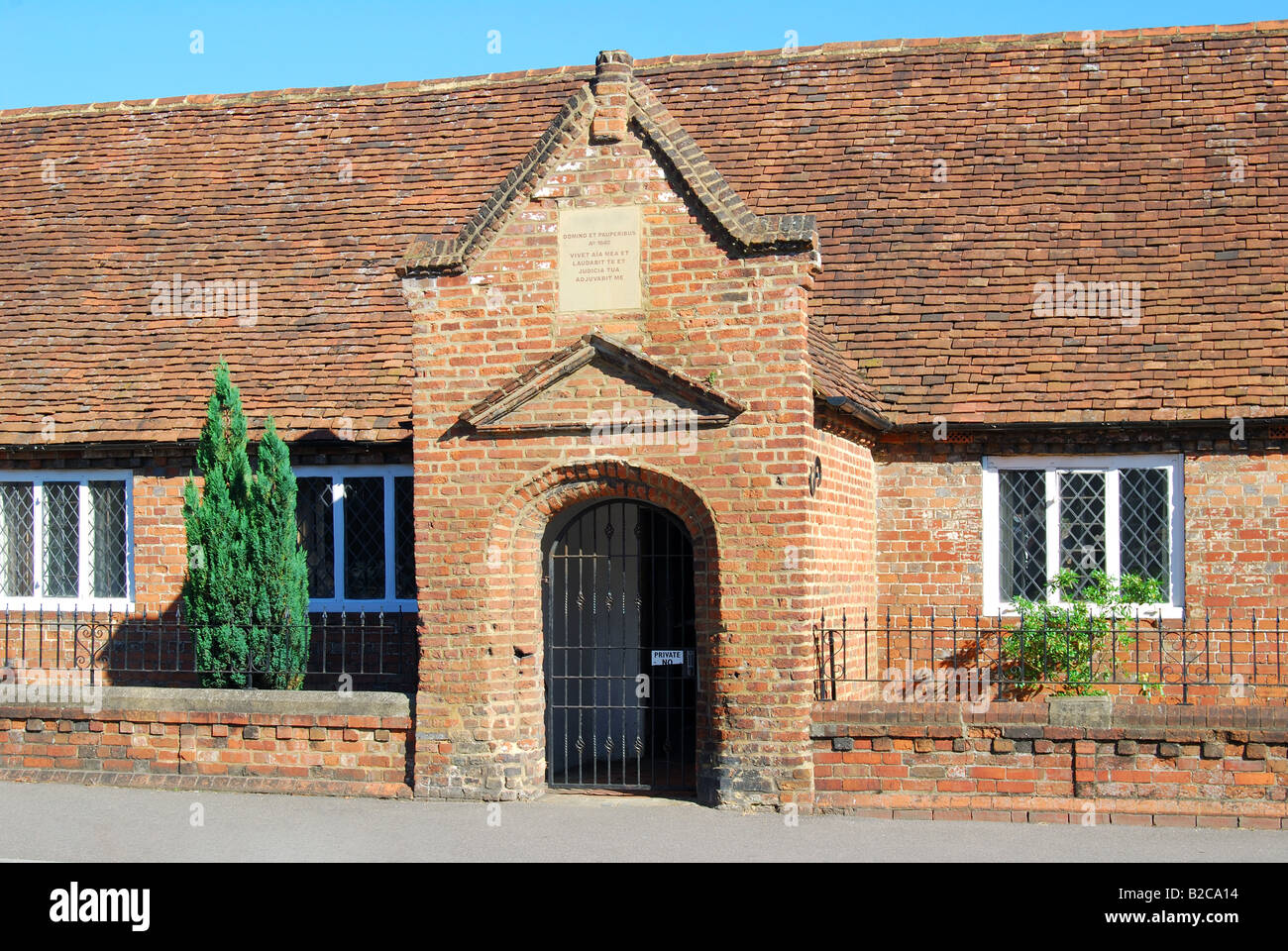 Ancient almshouse, London Road, Twyford, Berkshire, England, United