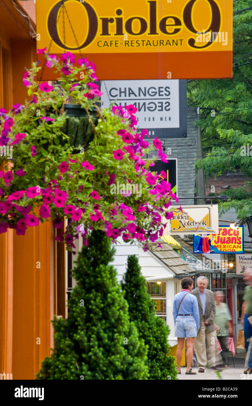 Woodstock shopping business dining hires stock photography and images