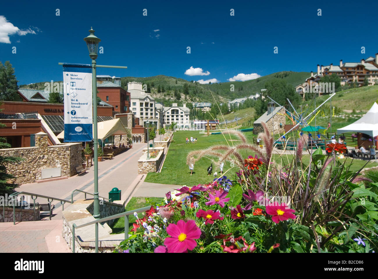 summertime in Beavercreek Colorado Stock Photo Alamy