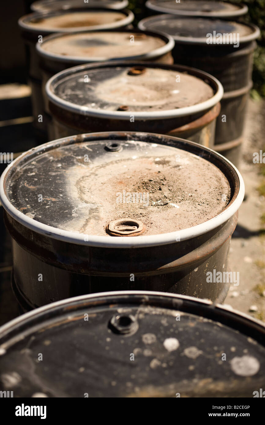 Oil drums storage hires stock photography and images Alamy