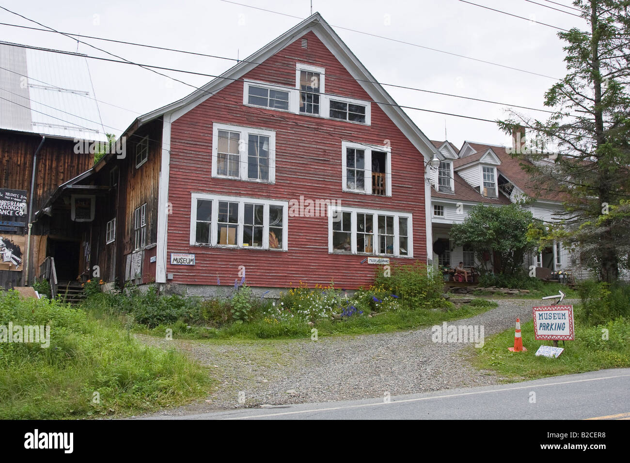 Bread and Puppet Theater and Museum, Glover Vermont Stock Photo Alamy