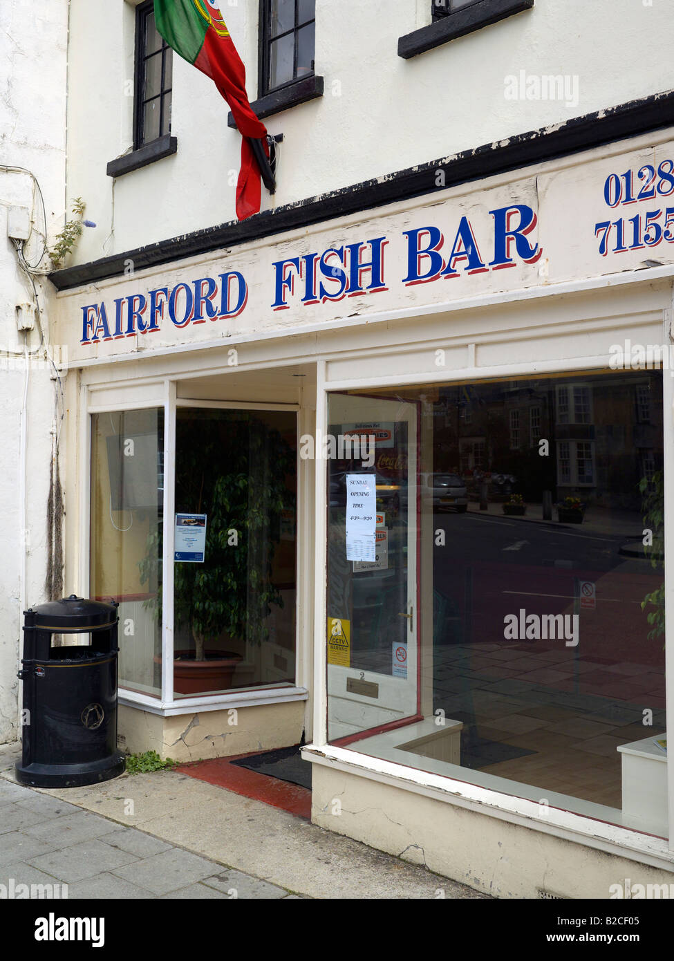 Fairford Fish Bar Stock Photo