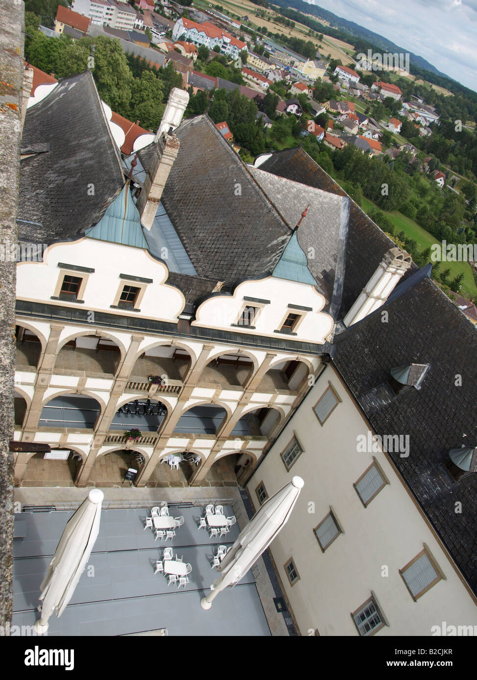 castle Weitra Stock Photo