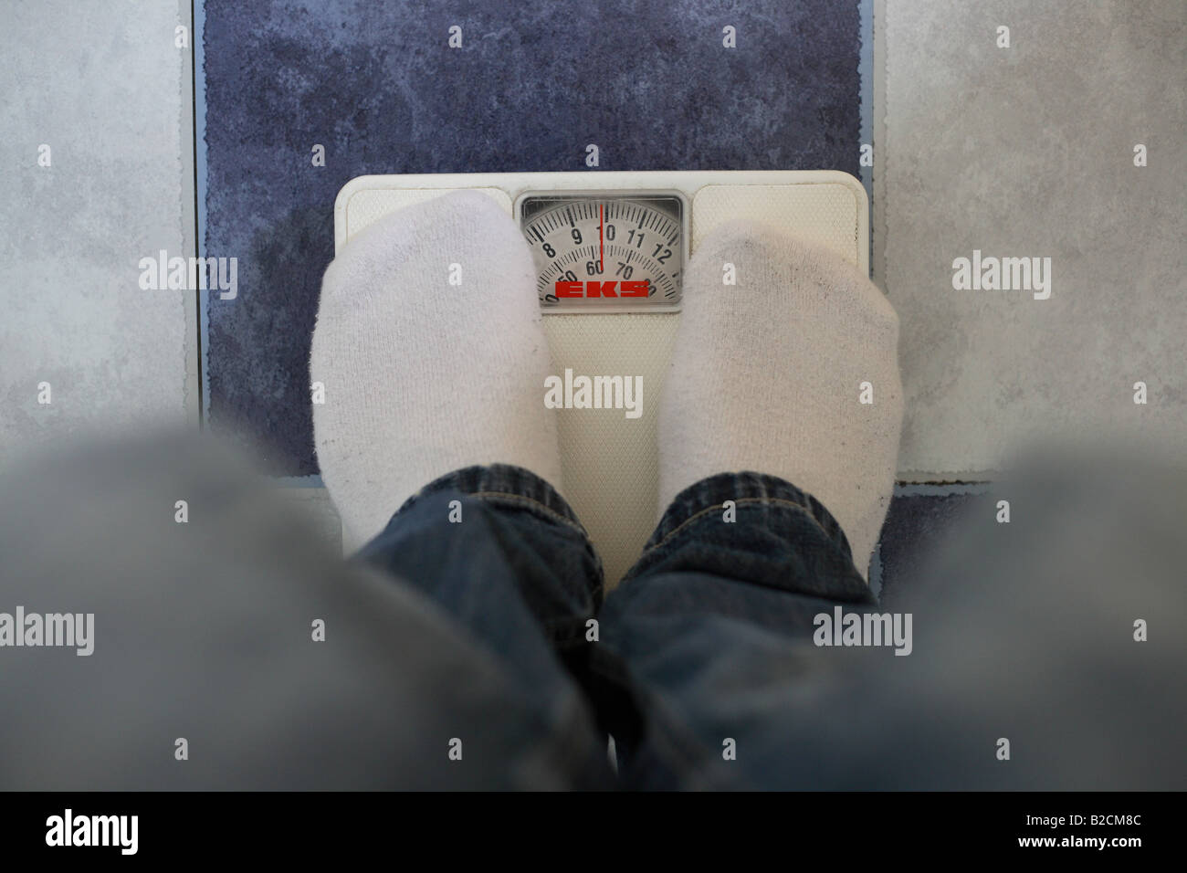 Body weight scales Stock Photo Alamy