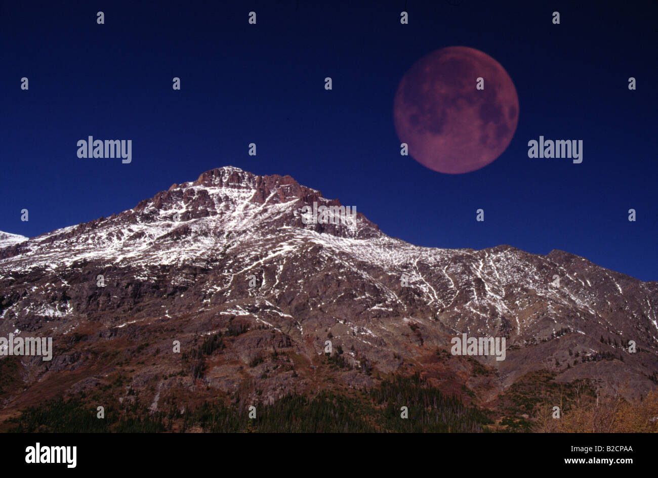 Two Medicine Montana Lewis Mountain Range Glacier National Park with