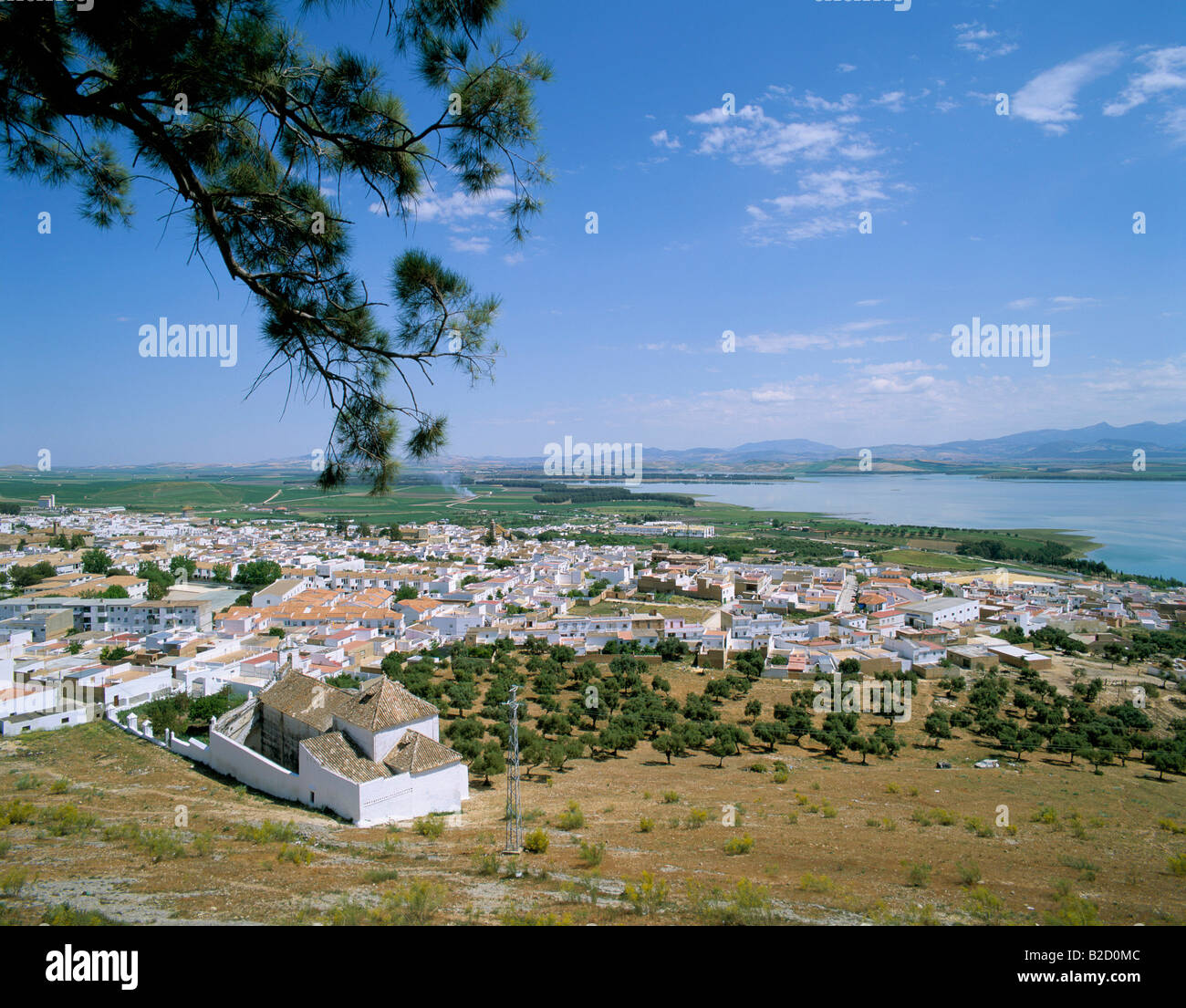 View of Town Spain, Andalucia Stock Photo