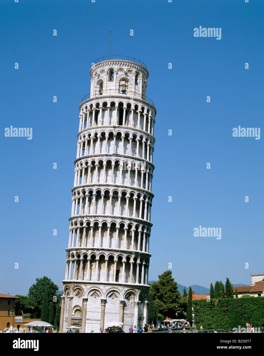 Torre Pendente - Leaning Tower Italy, Tuscany Stock Photo