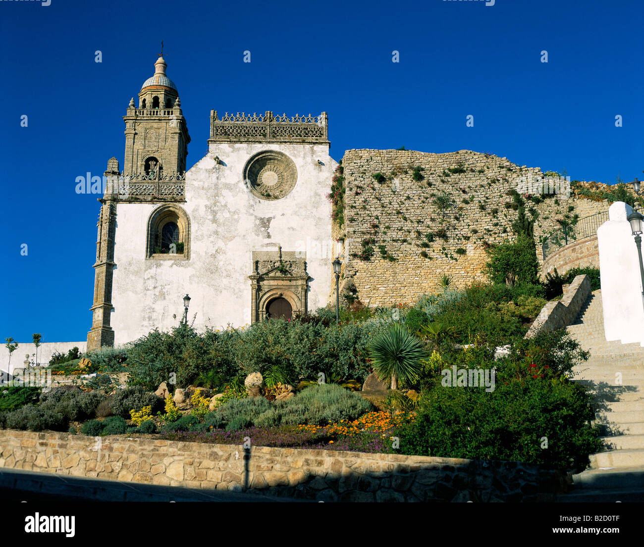 Santa Maria Church Spain, Andalucia Stock Photo