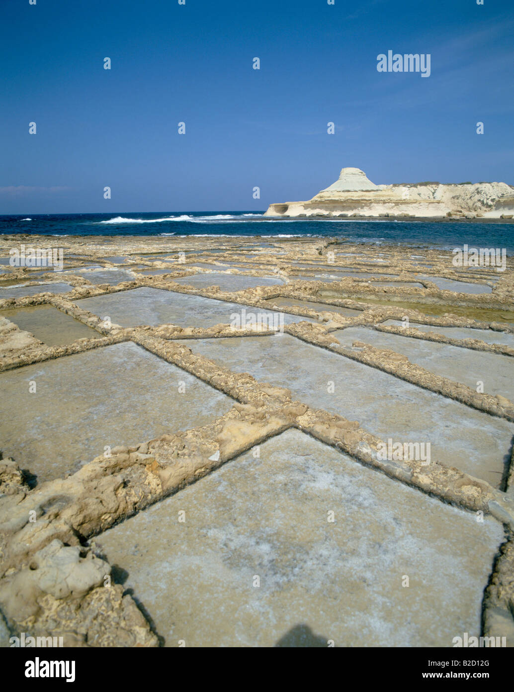Redoubt Bay Maltese Islands, Gozo Stock Photo