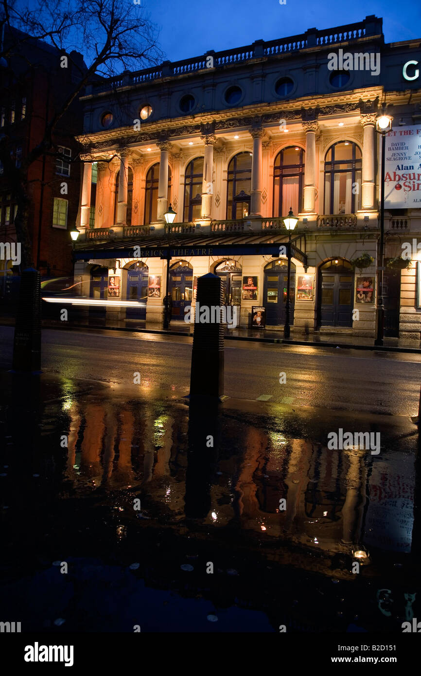 Garrick Theatre on Charing Cross Road, Covent Garden, London Stock