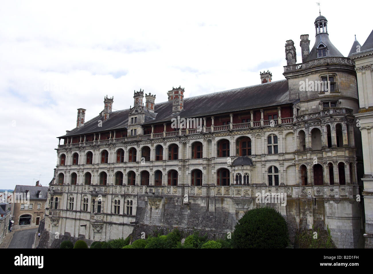 Chateau de Blois, France. Stock Photo