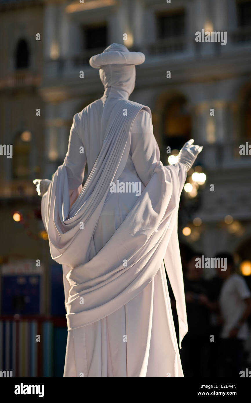 Female Human Statue, Venetian Hotel, Las Vegas Stock Photo