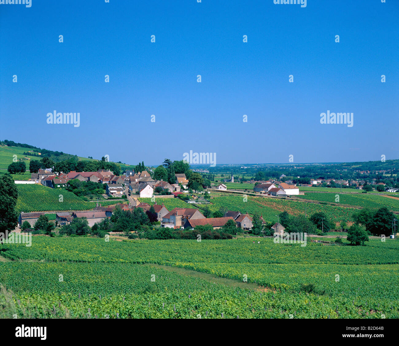France, Burgundy Stock Photo