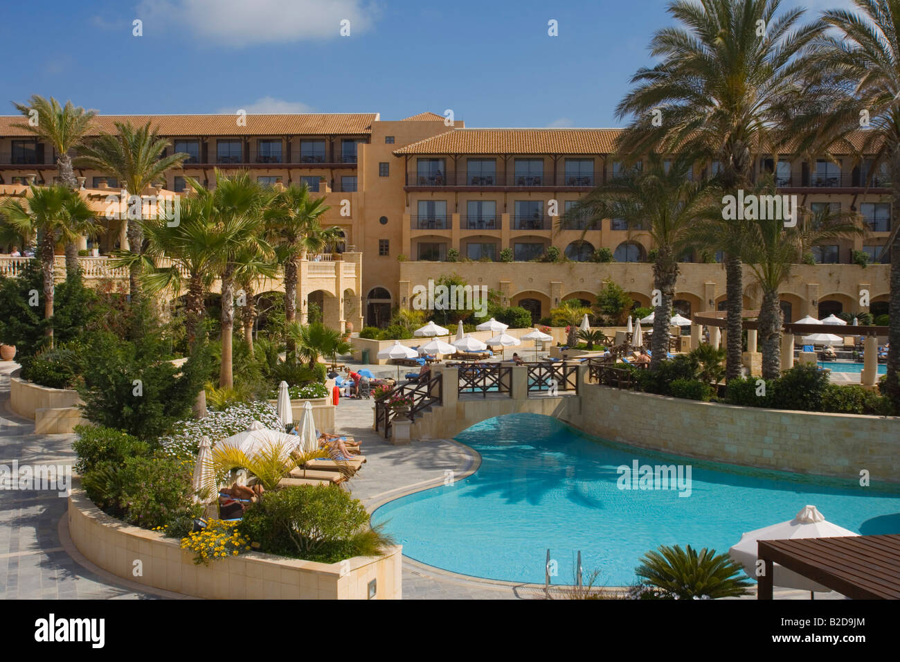 Elysium Hotel Cyprus, South Stock Photo