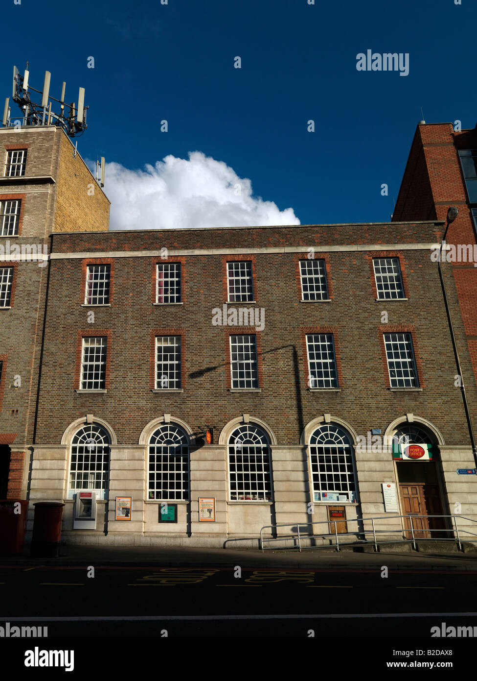 Sutton Post Office and Sorting Office Stock Photo Alamy