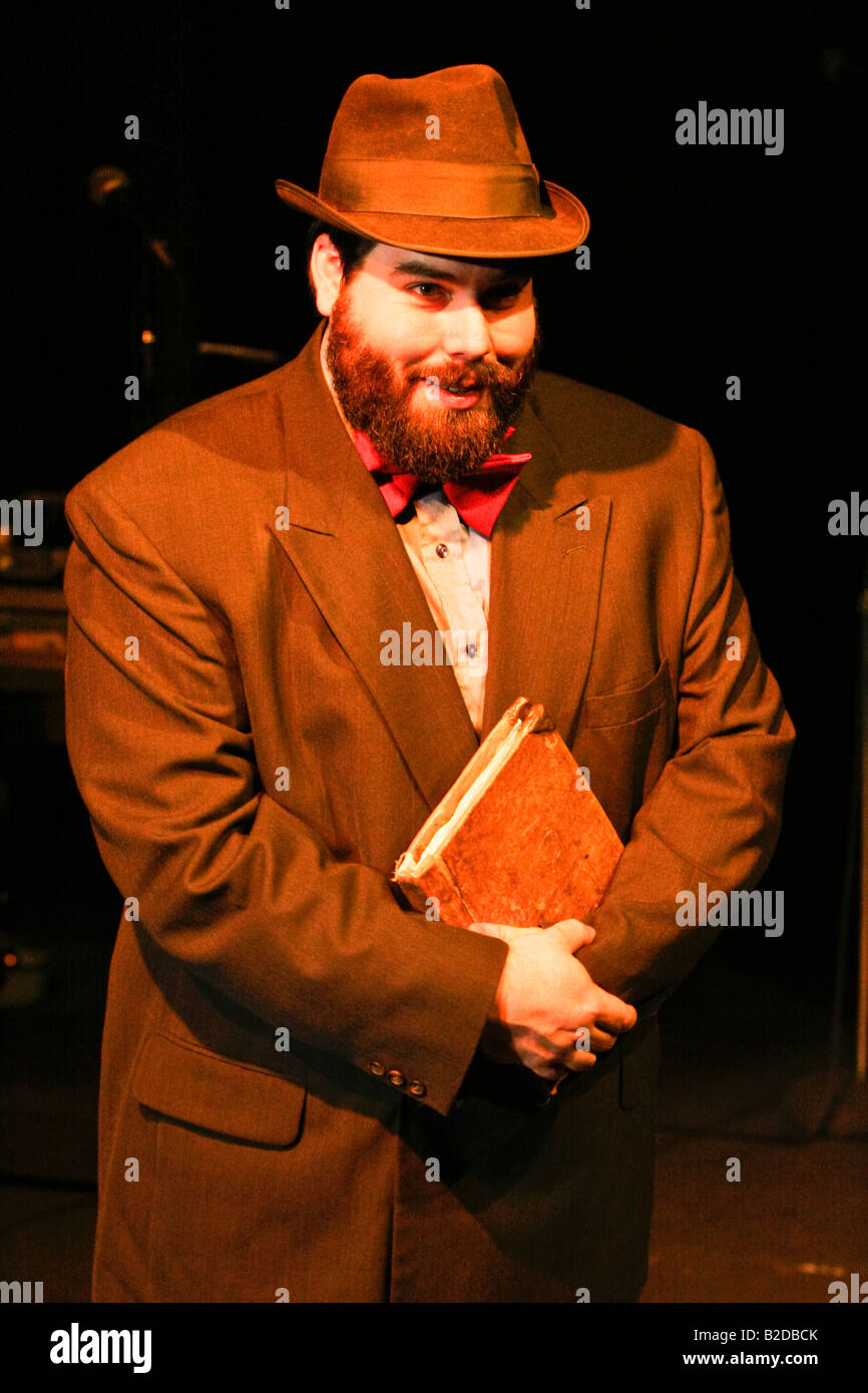 Dress rehearsal of a stage production Stock Photo Alamy