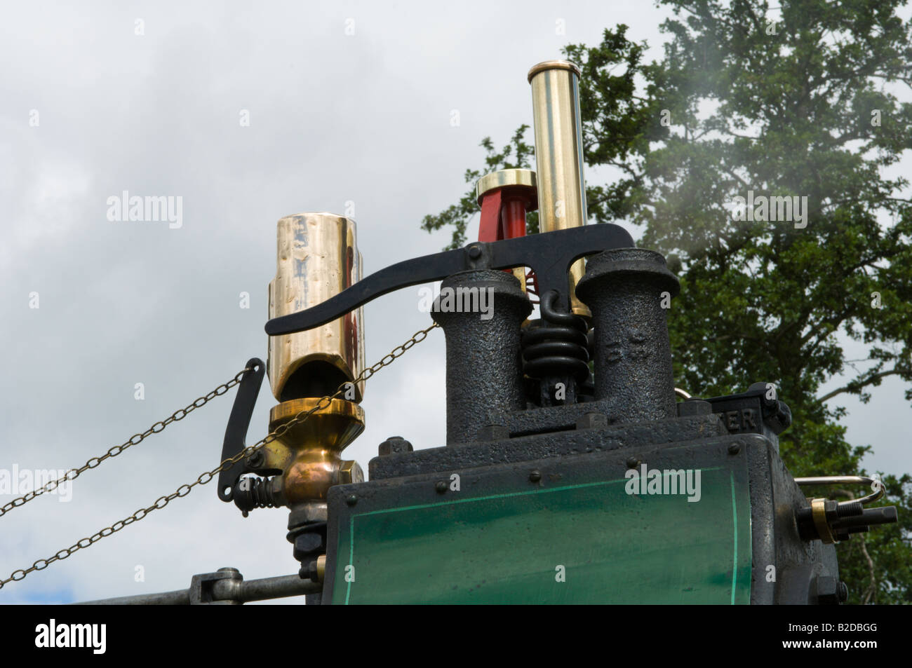 Detail from a steam engine at work Stock Photo Alamy