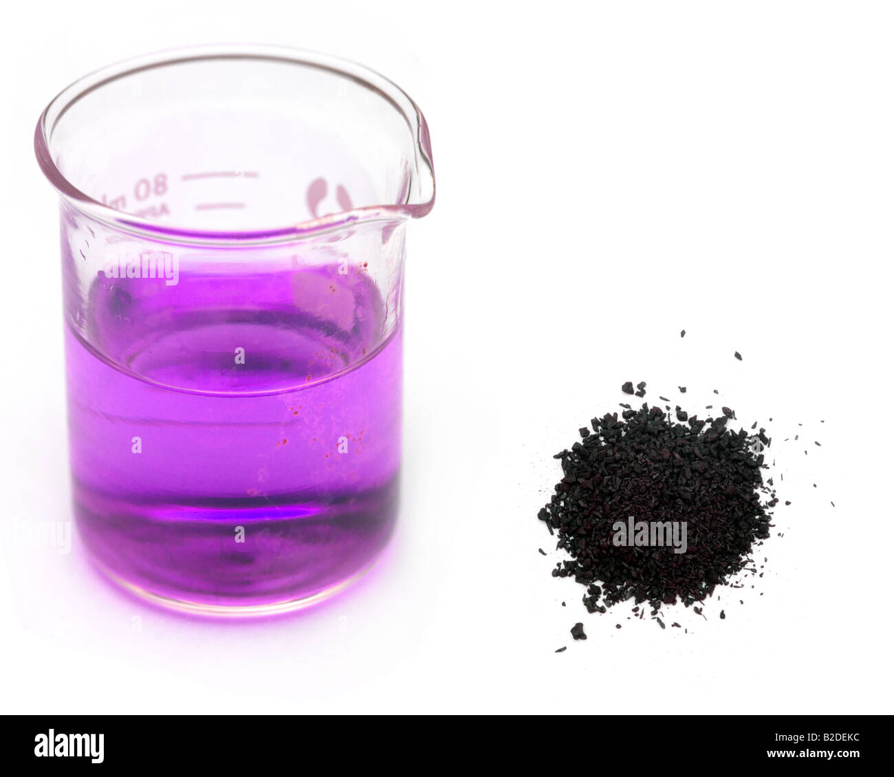 Potassium permanganate Cut Out Stock Images & Pictures - Alamy