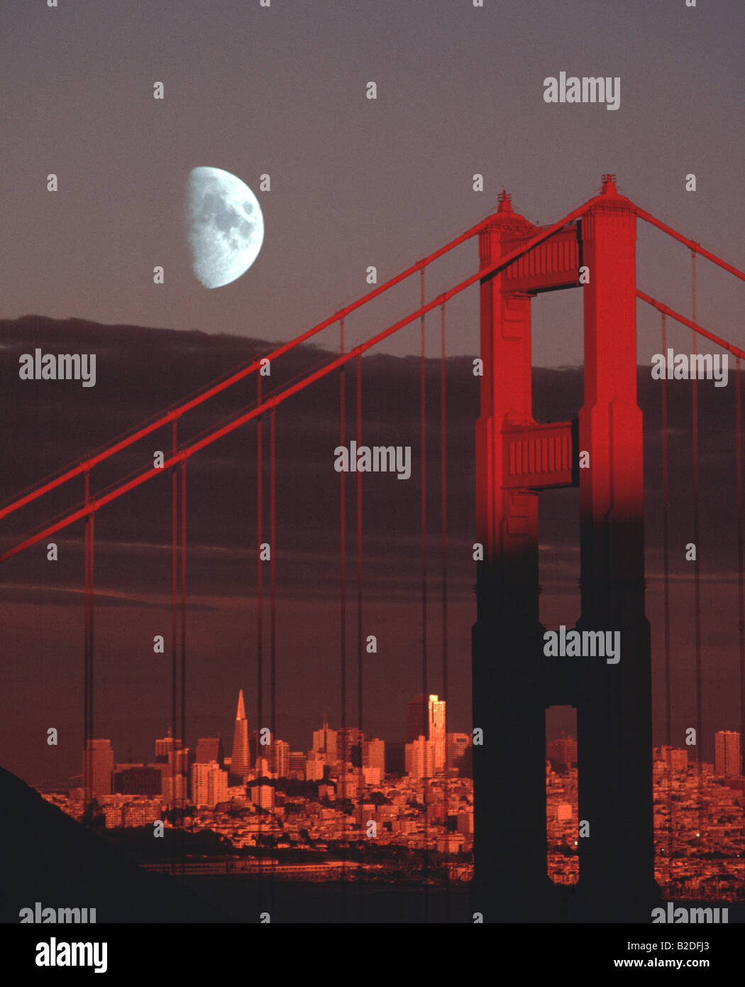 Golden Gate Bridge San Francisco California United States Trans America