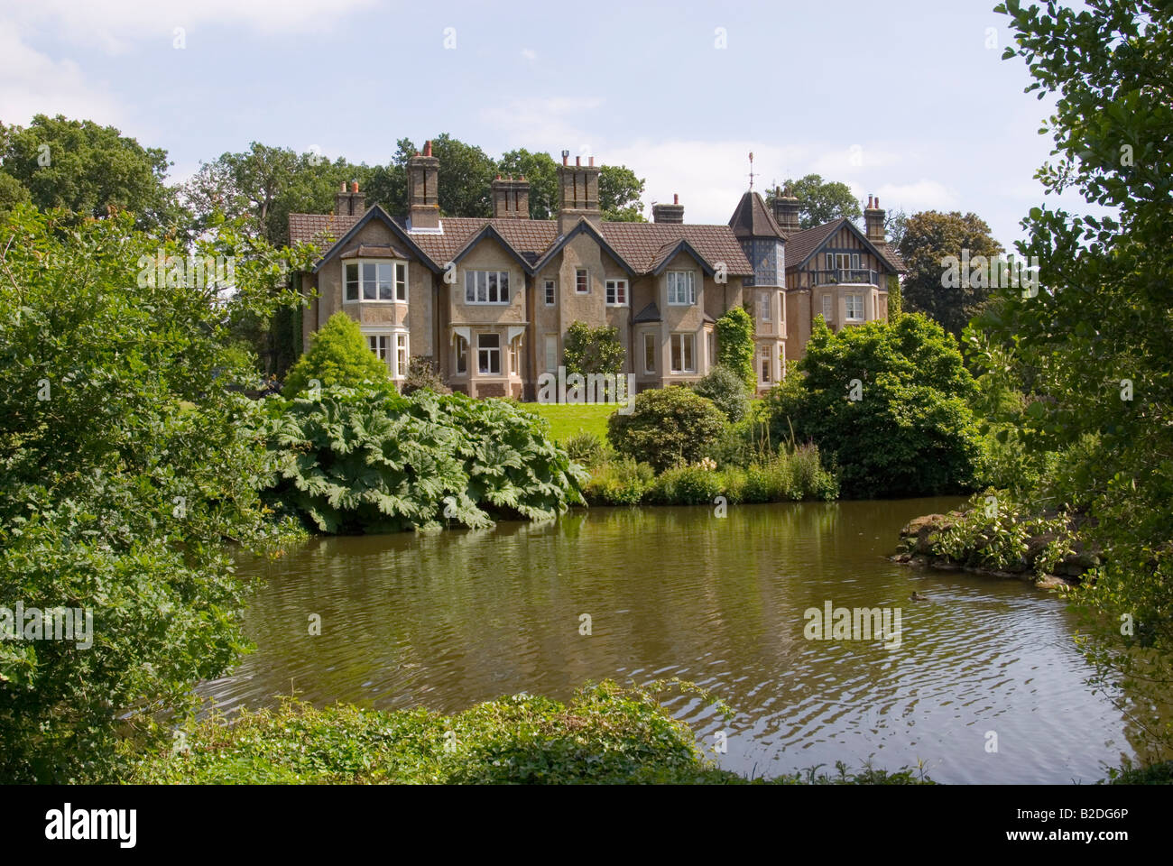 York Cottage On The Sandringham Estate,Sandringham,Norfolk,England,uk Stock Photo