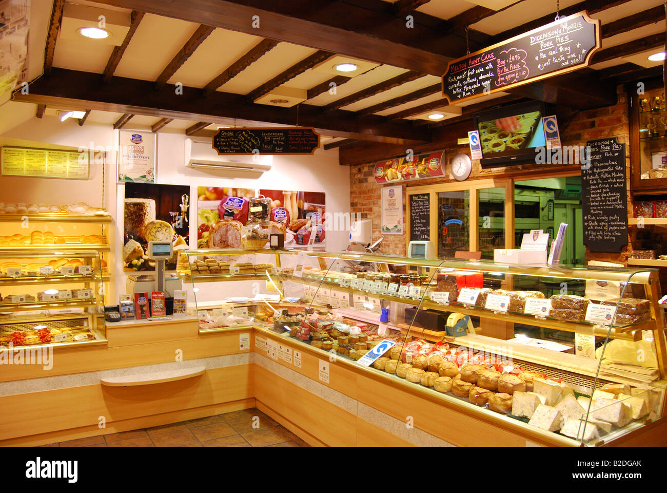 Ye Olde Pork Pie Shoppe interior, Nottingham Street , Melton Mowbray