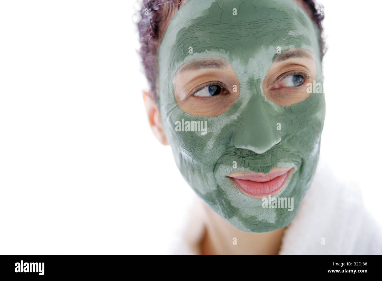 Woman hair mask beauty hi-res stock photography and images - Alamy