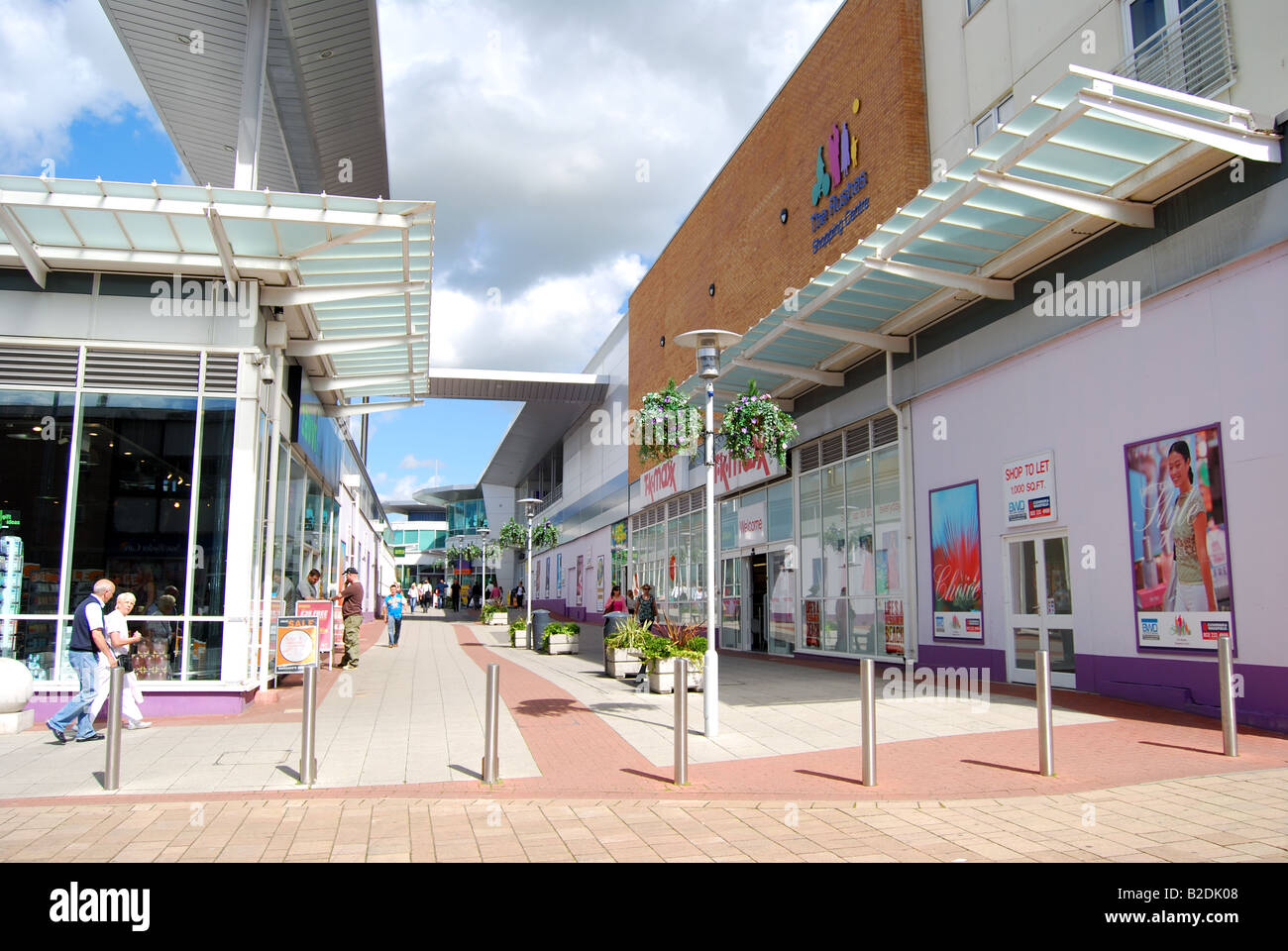 The Rushes Shopping Centre, The Rushes, Loughborough, Leicestershire